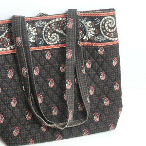 Vera Bradley Tote in Houndstooth Brown